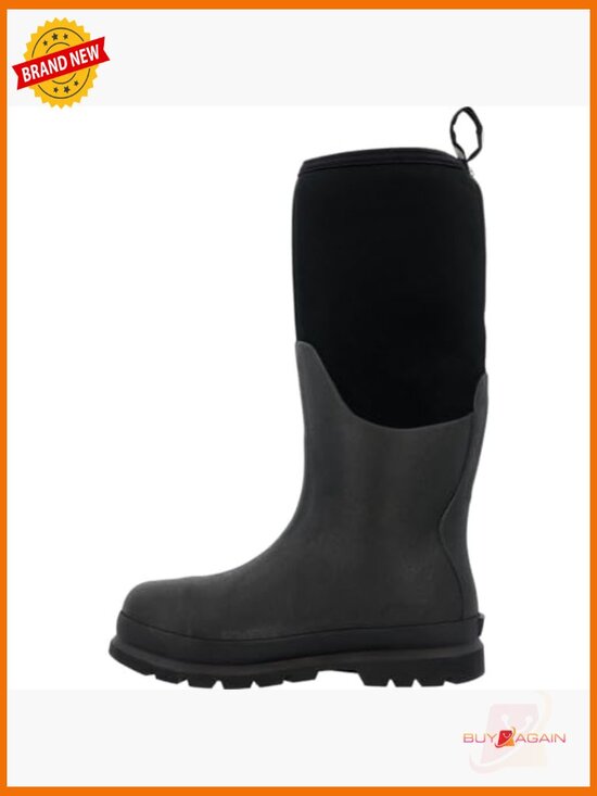 Work Boots Pull-On Steel Toe Mid-Calf Waterproof Breathable Men\'s